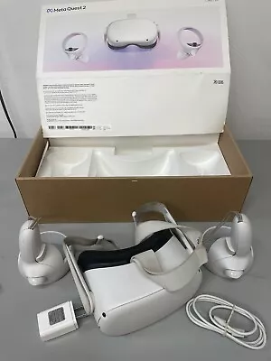 Meta Oculus Quest 2 128GB Standalone VR Headset - White • $159.99