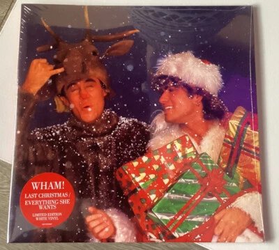 £35 • Buy Wham! Last Christmas - Everything She Wants - WHITE Coloured Vinyl Sealed!