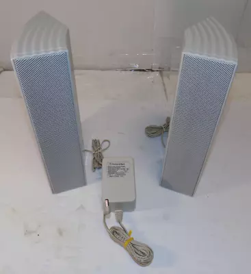 Vintage Packard Bell Multimedia Computer Speakers With Power Adapter • $39.98