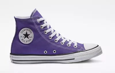 Converse Chuck Taylor All Star Hi Electric Purple 137833F Sizes 4-13 • $49.99