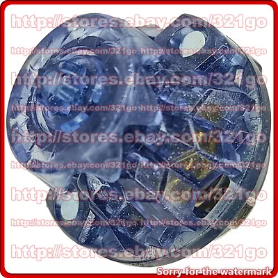 Takara Tomy Beyblade Burst・Metal Destroy Driver・MDs Tip・New・Clear Dark Gray Blue • $16.97