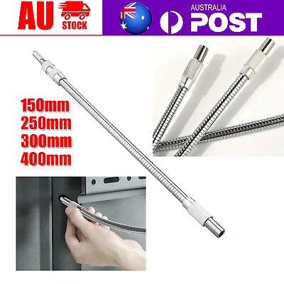 Right Angle Extension Drill Bit Attachment Holder Shaft Screwdriver Flexible C • $4.19