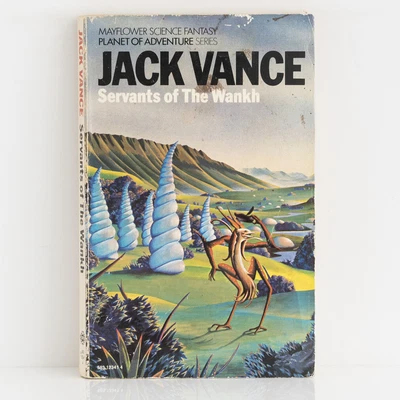 £6 • Buy JACK VANCE Servants Of The Wankh (Planet Of Adventure 2) 1975 Mayflower 1st SF