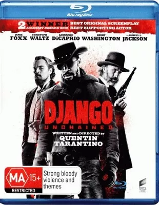 Django Unchained Blu-ray | Tarantino's | Leonardo DiCaprio | Region Free • $14.90