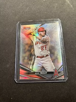 2022 Bowman's Best #14 Mike Trout Refractor Los Angeles Angels • $2.49