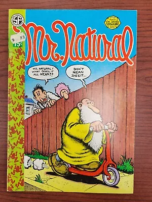 1971 Mr. Natural #2 Underground Comic 1st Printing • $30