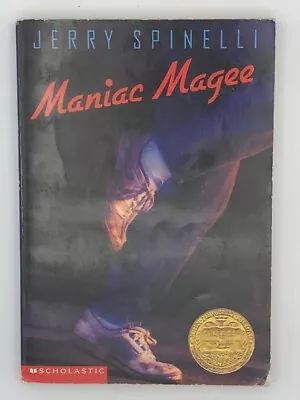 Maniac Magee By Jerry Spinelli - Newbery Medal Winner - Paperback - Good • $3