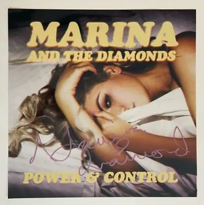 Marina And The Diamonds Signed Autograph 12x12 The Family Jewels Album Flat  • $699.95