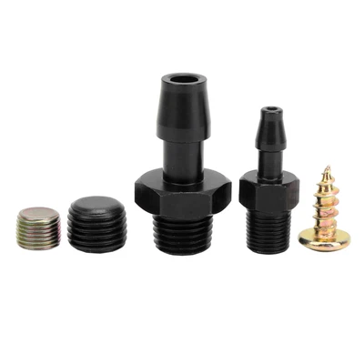 $18.49 • Buy Car Vacuum Block Intake Manifold Aluminium Alloy Fuel Gas Wastegate Boost