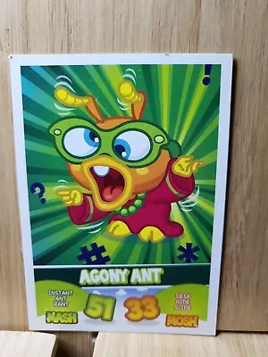 MOSHI MONSTERS MASH UP!🏆2011 TOPPS  AGONY ANT  Card🏆FREE POST • $2.57