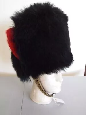 £341.15 • Buy New Men's Royal 1950's To 1970's British Guards Black Bearskin Hat Fast Shipping