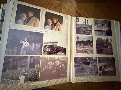 $74.99 • Buy 1970s Family Photo Album Disney Christmas Wedding Vacation Fishing 241 Pictures