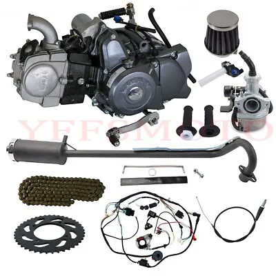 Lifan 125cc Engine Motor Kick Start Kit For Honda CL70 Z50R CT110 CT70 XR50R Pit • $599.41