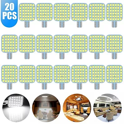 20x Super Bright T10/921/194 6000K White 36 LED RV Trailer Interior Light Bulbs • $14.48