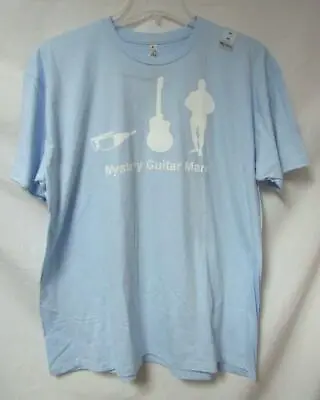 Mens Size 2X-Large Mystery Guitar Man T-Shirt A1 1906 • $10.19