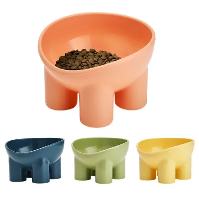 £4.95 • Buy Raised Dog Bowl Non-Slip Cat Pet Puppy Feeding Station Elevated Food Water