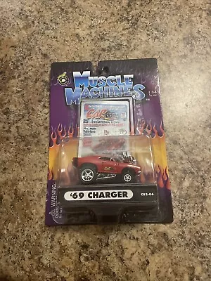 Muscle Machines CARtoons 1969 Dodge Charger  C02-06 1:64 Scale On Card • $16.99