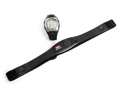 MIO Energy Pro Heart Rate Monitor W/Chest Strap FITSTIK Date & Alarm Sport Watch • $82.67