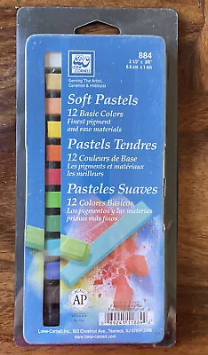 Vintage LC Loew Cornell Soft Pastels 12 Basic Colors New Old Stock Art Supplies • $9.50