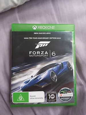 Forza Motorsport 6 - Ten Year Anniversary Edition (microsoft Xbox One Game)  • $26