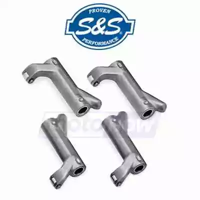 S&S Cycle Forged Roller Rocker Arms For 2005-2017 Harley Davidson FLSTN Cf • $709.23