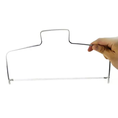 (Silver)Adjustable Cake Leveler Cutter With Stainless Steel Wire Professional • £4.78