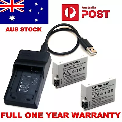 Battery / USB Charger For Canon EOS 550D 600D 650D 700D AUS STOCK BRAND NEW • $20.88