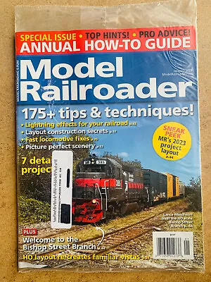 New Model Railroader Magazine January 2023 Special Issue Annual How To Guide Pro • $9.99