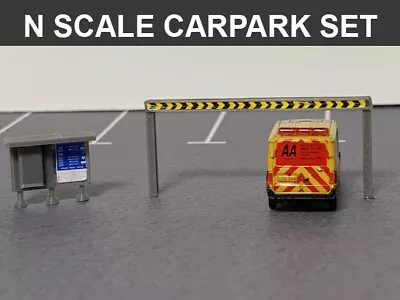 N Scale Car Park Set Model Railway • £5.99