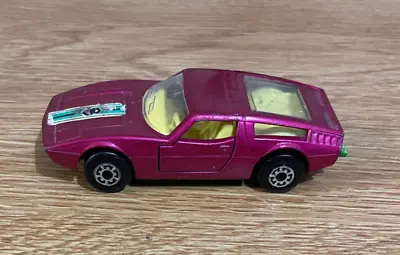 Vintage 1972 Matchbox Lesney Superfast Maserati Bora No. 32 Magenta England • $9.99