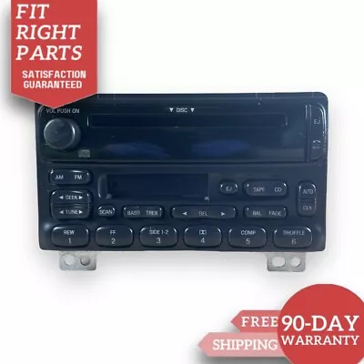 98 99 00 Ford Explorer Mercury Mountaineer AM FM CD Cassette Radio Receiver OEM • $72.09