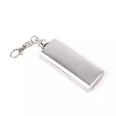 2oz Mini Wine Bottle Stainless Steel Liquor Hip Flask With Screw Cap Portable He • $6.99