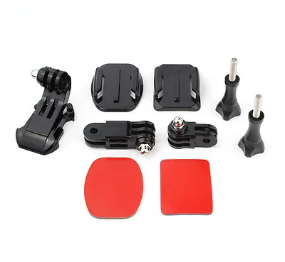 Helmet Front Adhesive Mount Bracket J-Hook Buckle For GoPro Hero 10 9 8 7 6 5 4  • $4.99