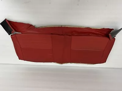 1971 - 1973 Mustang Mach 1 Fold Down Rear Seat Back Comfort Weave Vermillion Red • $50