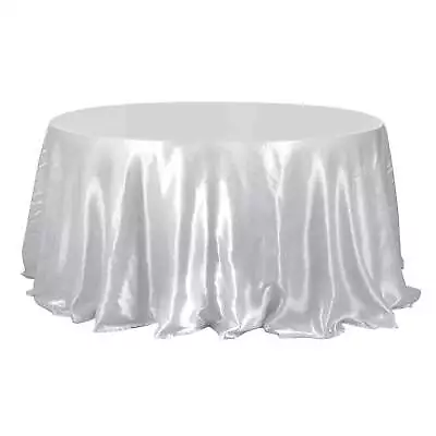 Rectangle Satin Tablecloth For Wedding Party Banquet Events Decoration • $6.19