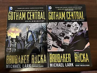 Gotham Central TPB Vol 1-4 Set Ed Brubaker Greg Rucka Michael Lark Batman • $51.99