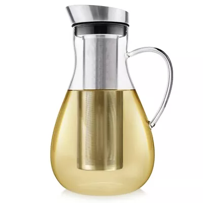 Teabloom Silhouette Multi-Brew Glass Tea Pitcher • $39.95