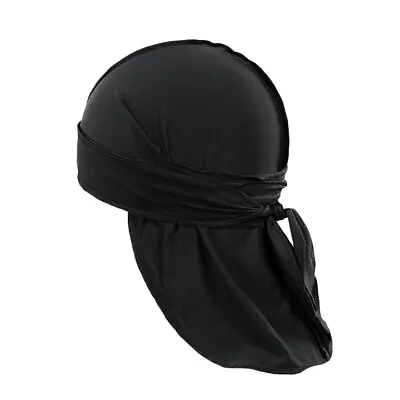 6 Pack Men's Durag Headwrap Waves Headscarf Bandana Doo Rag Long Tail • $25.49