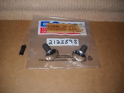 NOS Mopar 49-64 Dodge Chrysler 50-61 Plymouth 49-61 DeSoto Bumper Bolts Lot Of 2 • $30