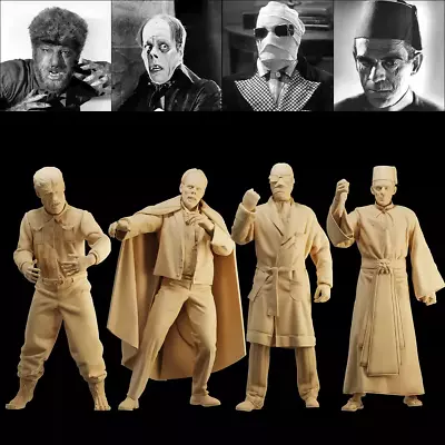 1/64 Resin Global Monster 4 Figures Unassembled Unpainted • $21.99