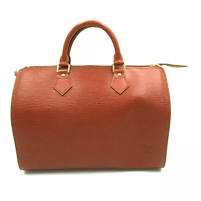 LOUIS VUITTON Speedy 30 Hand Bag M43003 Epi Leather Brown Kenyan Used Women LV • $649