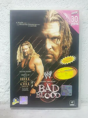 WWE WWF - Bad Blood 2003 PPV (DVD 2003) Pay Per View HELL IN A CELL Steve Austin • $24.42