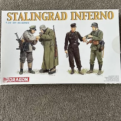 DRAGON D6343 Stalingrad Inferno Figures 1:35 Scale Plastic Model Kit • £7