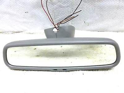 04-06 Vw Touareg Auto Dim Interior Rear View Mirror Grey Oem • $24.99