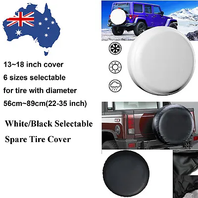 13/14/15/16/17/18  Inch Boat RV Trailer Truck Caravan Jeep Spare Tyre Tire Cover • $20.99