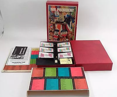 VGUC 1967 Mr President Realistic US Campaign Election Politics 3m Bookshelf Game • $24.95