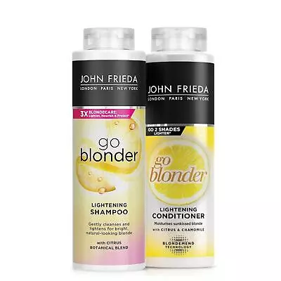 John Frieda Sheer Blonde Go Blonder Shampoo & Conditioner New Duo Pack • £17.49