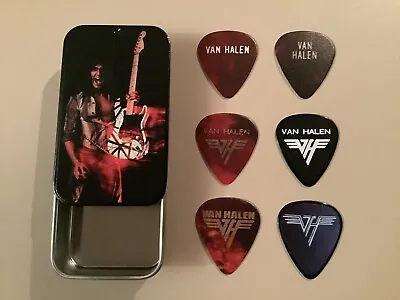 Eddie Van Halen Pick Tin With (6) Guitar Picks!!! • $28