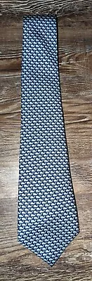 Vineyard Vines Martha's Vineyard Mens Blue Neck Tie With Whale • $14.99