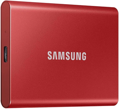 $159.52 • Buy T7 2TB, Portable SSD, Red, Up To 1050Mb/S, USB 3.2 Gen2, Gaming, Students & Prof